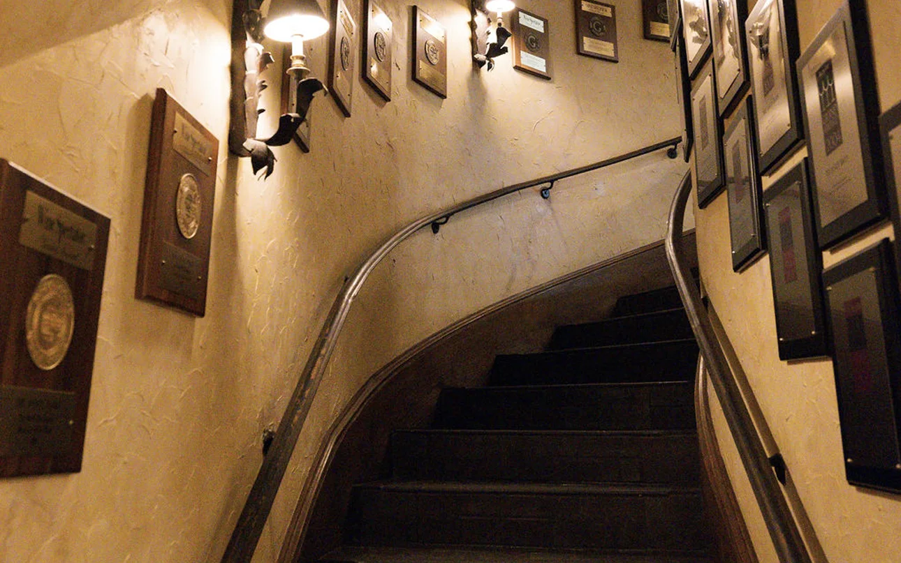 Restaurant interior and dining ambiance