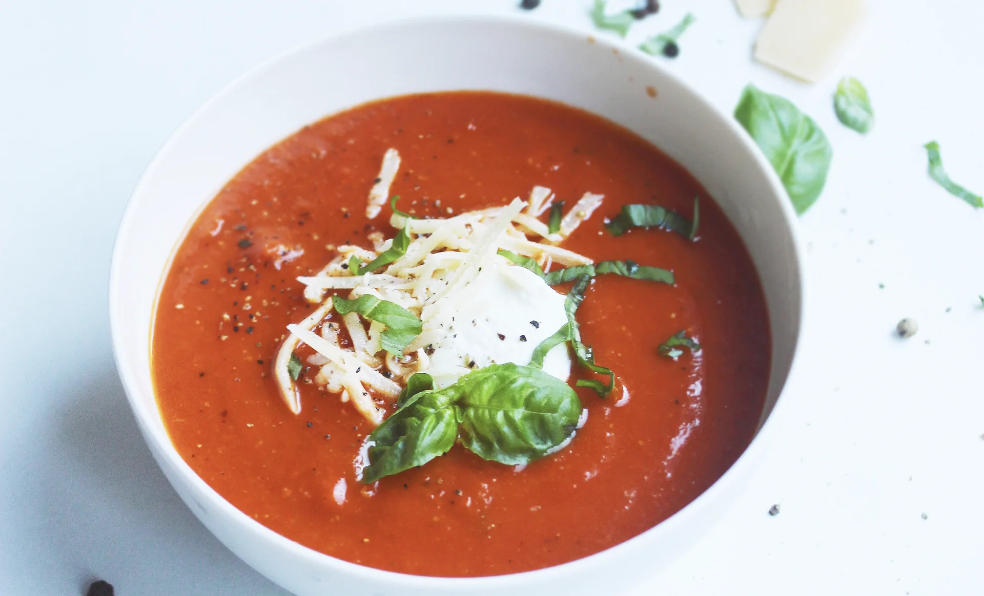 Tomato Chevre Veloute